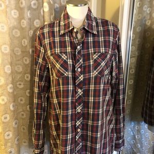 Civilianaire - Plaid Top